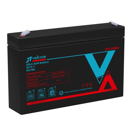 Аккумулятор Vektor Plus GP 6-7