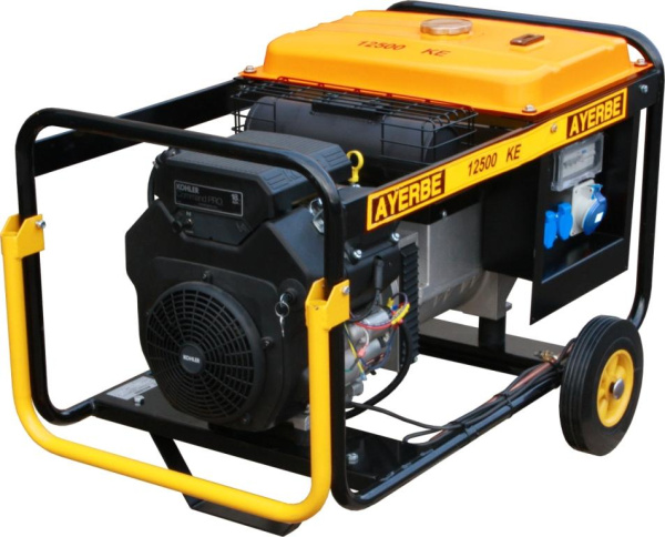 Портативный бензиновый генератор Ayerbe AY12500KE