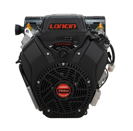 Бензиновый двигатель Loncin LC2V80FD (B type) конусный вал 10А электрозапуск