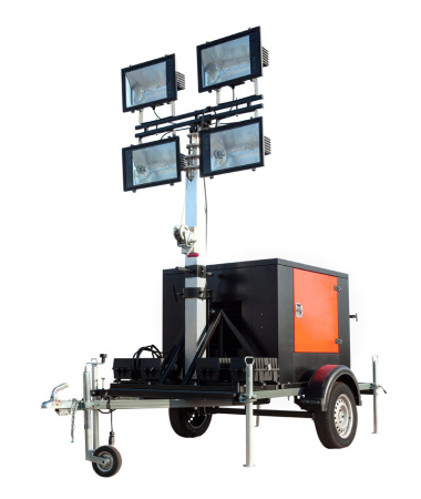 Передвижная осветительная установка «Прометей» ПОУ 9Л 4х1000МГЛ 12ДГ