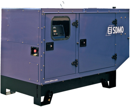 Генератор SDMO J33 в кожухе