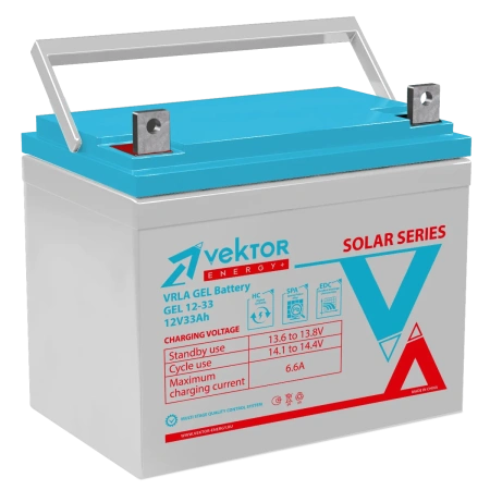 Аккумулятор Vektor Plus GEL 12-33