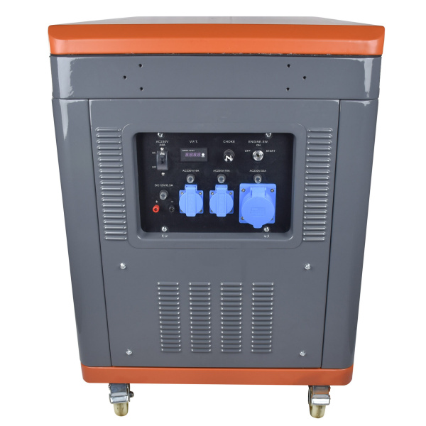 Бензиновый генератор EVOline QB 12000 E в кожухе