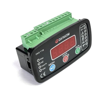 Контроллер ручного и удаленного запуска генератора Datakom DKG-116 12V