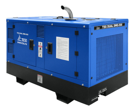 Двухпостовой дизельный сварочный генератор ТСС DUAL DWG-500