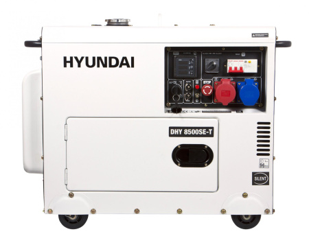 Дизельный генератор Hyundai DHY 8500SE-T