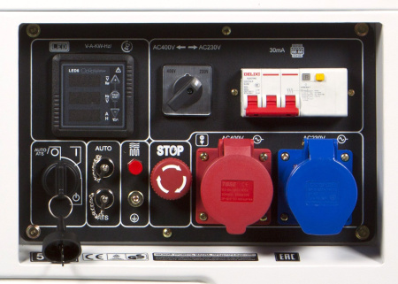 Дизельный генератор Hyundai DHY 8500SE-T