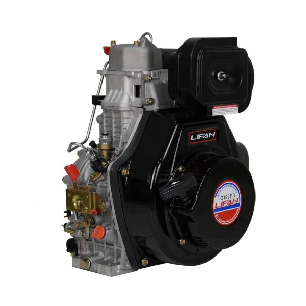Дизельный двигатель Lifan Diesel 192FD 6A конусный вал