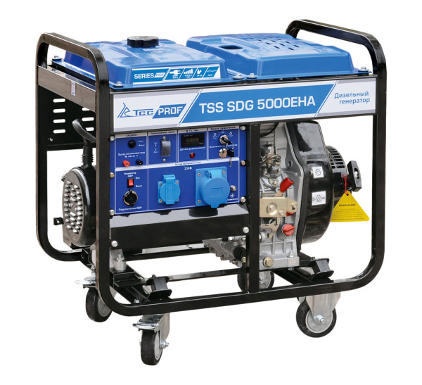 Дизельный генератор TSS SDG 5000EHA