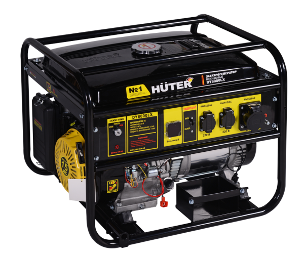 Бензиновый генератор Huter DY8000LX