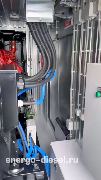 Передвижная дизель-генераторная установка СЭТ 600 кВт (Scania) РИСЭ на шасси КАМАЗ