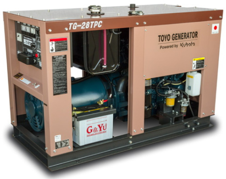 Дизельный генератор Kubota TG-28TPC