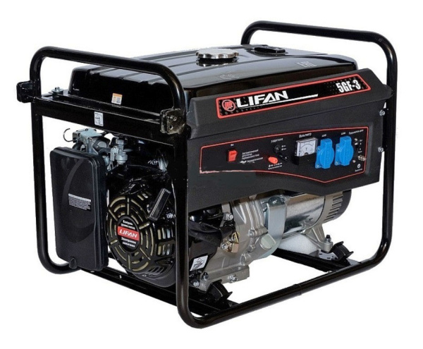 Бензиновый генератор Lifan 5 GF-3 (LF6500)