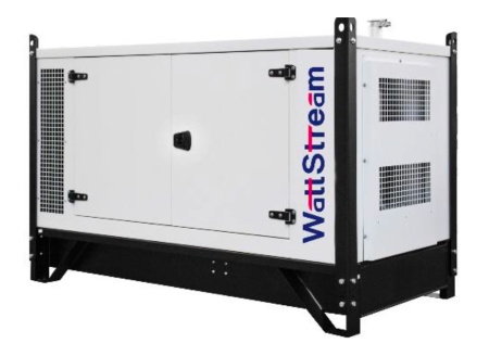 Дизельный генератор WattStream WS138-CW в кожухе