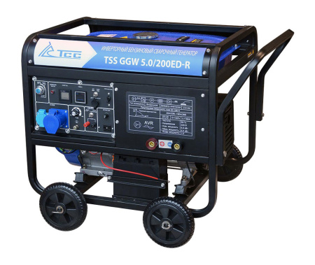 Бензиновый генератор ТСС GGW 5.0/200ED-R сварочный инверторный