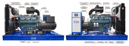 Дизельный генератор ТСС TDo 690MC Дизельный генератор ТСС TDo 690MC