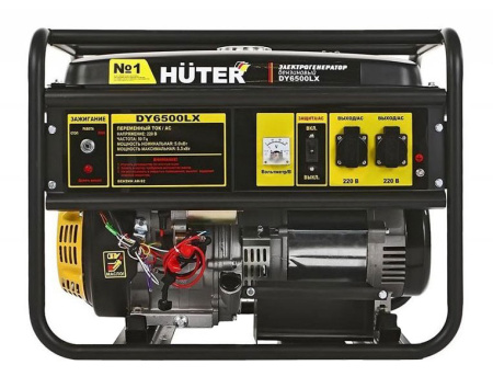 Бензиновый генератор Huter DY6500LX