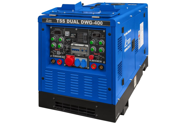 Двухпостовой дизельный сварочный генератор ТСС DUAL DWG-400