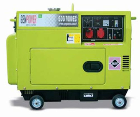 Дизельный генератор GenPower GDG 7000 ES