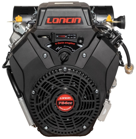 Бензиновый двигатель Loncin LC2V80FD (H type) D25 20А