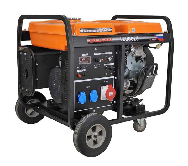 Бензиновый генератор Lifan 10 GF2-4 (LF12000E3)