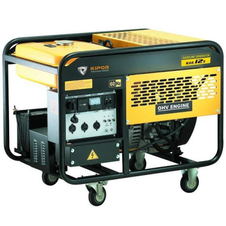 Бензогенератор Kipor KGE 12 Е
