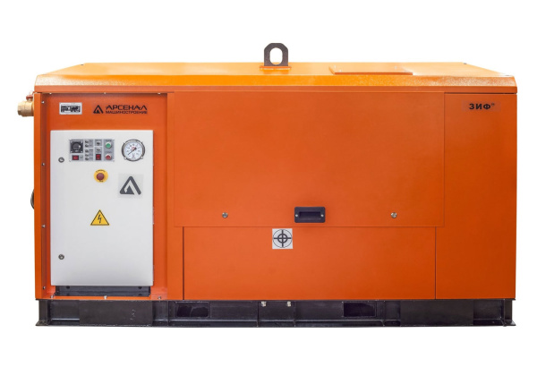 Винтовой компрессор ЗИФ СВЭ-10,6/0,7 в кожухе