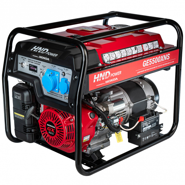 Бензиновый генератор HND GE5500XNS