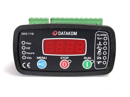 Контроллер ручного и удаленного запуска генератора Datakom DKG-116 12V
