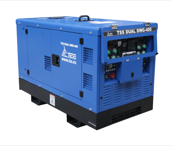 Двухпостовой дизельный сварочный генератор ТСС DUAL DWG-400