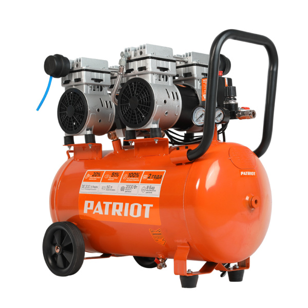 Поршневой безмасляный компрессор Patriot WO 50-300 Поршневой безмасляный компрессор Patriot WO 50-300
