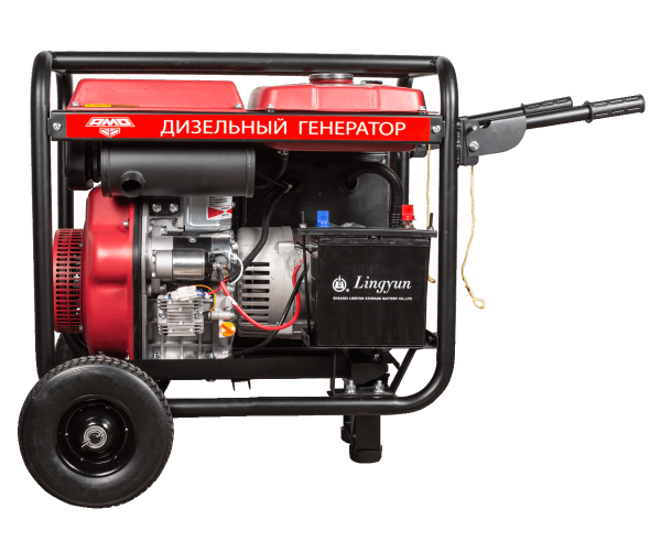 Дизельный генератор AMO ADG 6000EF3