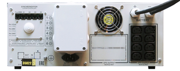 Инвертор МАП MicroArt SIN Dominator UPS 3кВт 12В 19"