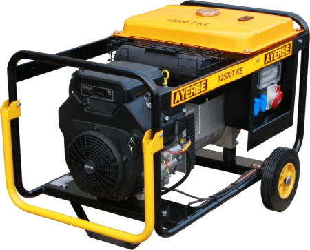 Портативный бензиновый генератор Ayerbe AY12500TKE