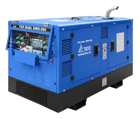 Двухпостовой дизельный сварочный генератор ТСС DUAL DWG-500