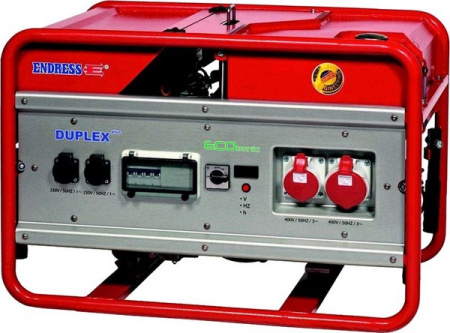 Бензогенератор Endress ESE 1506 DSG-GT/A ES Duplex с блоком автоматики в комплекте