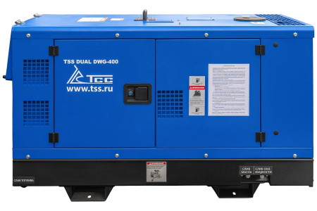 Двухпостовой дизельный сварочный генератор ТСС DUAL DWG-400