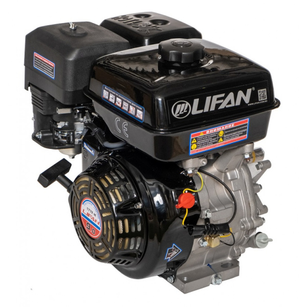 Бензиновый двигатель Lifan 177F-H D25.4