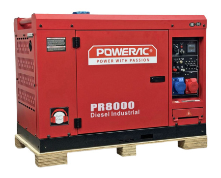 Дизельный генератор Powerac PR8000 Diesel Industrial