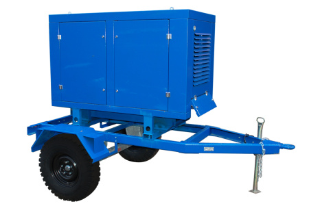 Дизельный генератор ТСС TTd 22TS CTMB передвижной в погодозащитном кожухе