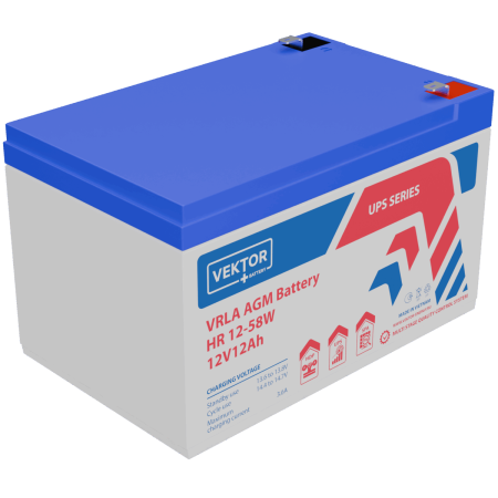 Аккумулятор Vektor Plus HR 12-58W