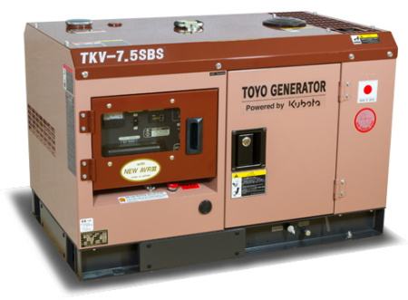 Дизельный генератор Kubota TKV-7.5SBS