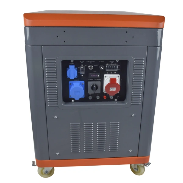 Бензиновый генератор EVOline QB 12003 E в кожухе