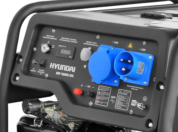 Бензиновый генератор Hyundai HHY 7020FE ATS