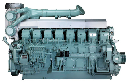 Дизельный двигатель Mitsubishi S16R-PTA2