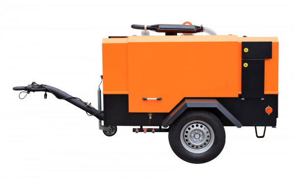 Компрессор ММЗ ПВ3,5/0,7 на шасси