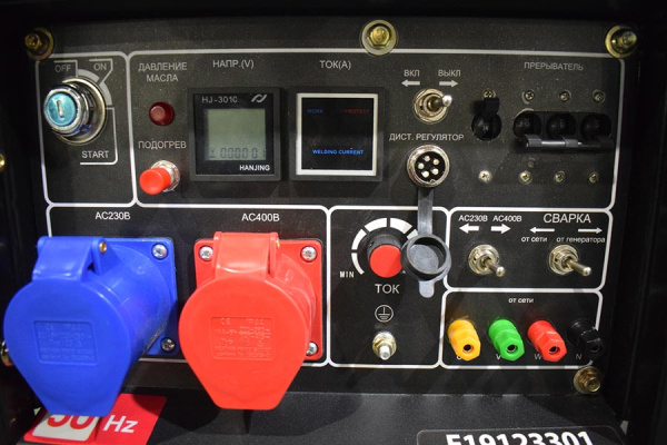 Дизельный генератор ТСС DGW 6.0/200ED-R3 сварочный инверторный