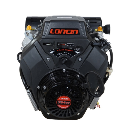Бензиновый двигатель Loncin LC2V80FD (H type) D25 20А ручной/электрозапуск