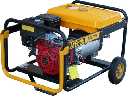 Портативный бензиновый генератор Ayerbe AY8000THE