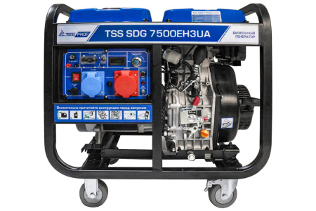 Дизельный генератор TSS SDG 7500EH3UA